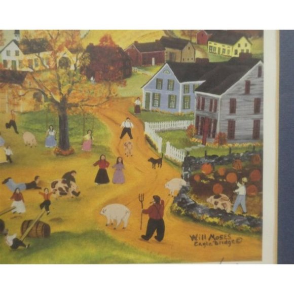 Will Moses "Pigs on the Loose" Limited Edition Pencil Signed Print Framed - Picture 5 of 10